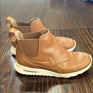 Nike Tan Slip on Sneakers